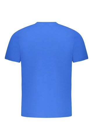 T-shirt - Blanc, noir et bleu