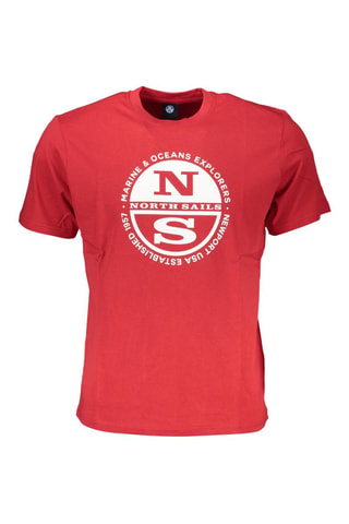T-shirt - Blanc et rouge