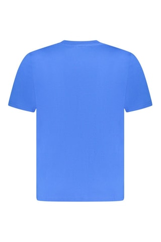 T-shirt - Blanc, noir et bleu