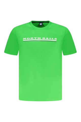 T-shirt - Blanc, noir et vert