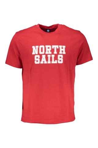T-shirt - Blanc et rouge