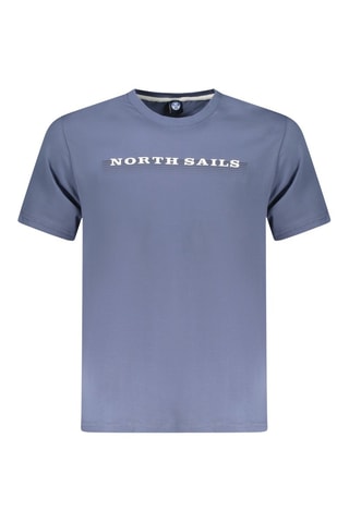 T-shirt - Blanc et bleu