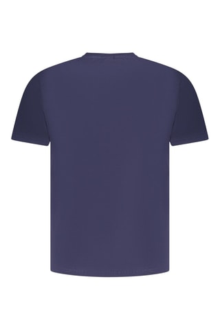 T-shirt - Blanc, bleu et gris