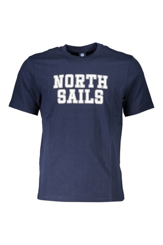 T-shirt - Blanc et bleu