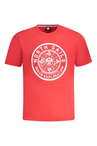 T-shirt - Blanc et rouge