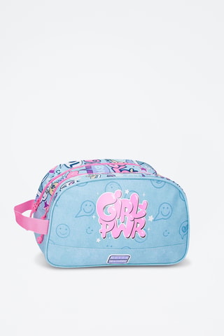 Trousse Smiley - Bleu