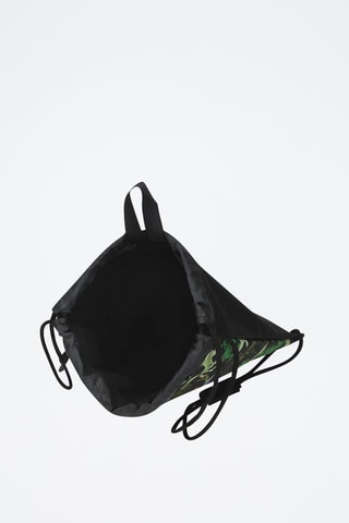 Sac à dos - Noir, vert et gris
