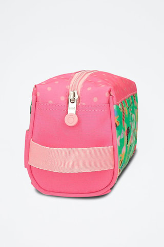 Trousse - Vert et rose
