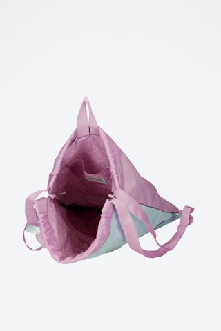 Sac à dos - Vert, violet et rose