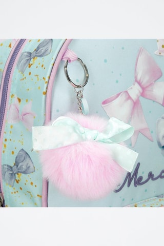 Sac à dos - Vert, violet et rose