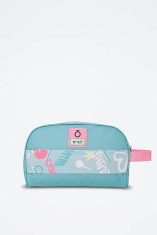 Trousse - Bleu et rose