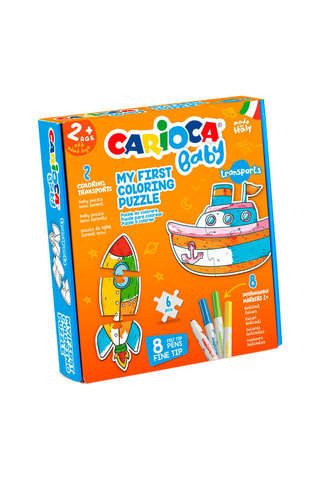 Puzzle à colorier - Dès 2 ans