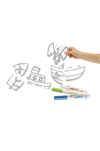 Puzzle à colorier - Dès 2 ans