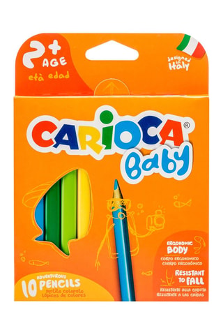 10 crayons de couleur - Dès 2 ans