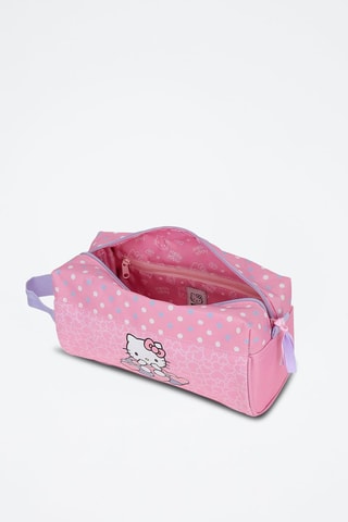 Trousse Hello Kitty Sanrio - Blanc, rose et violet