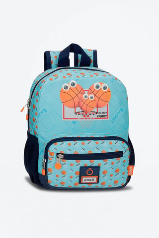 Sac à dos Enso Basket Family - Bleu et orange