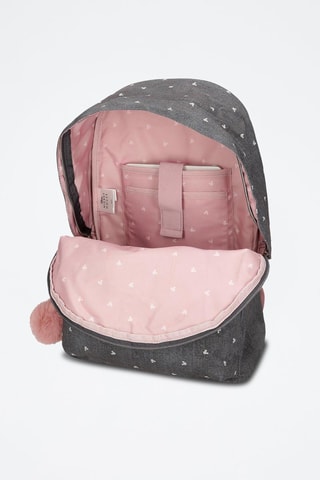 Sac à dos Mickey Disney - Gris et rose