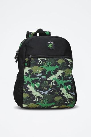 Sac à dos - Gris, noir et vert