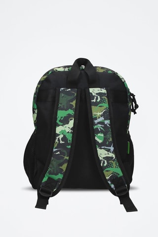 Sac à dos - Gris, noir et vert