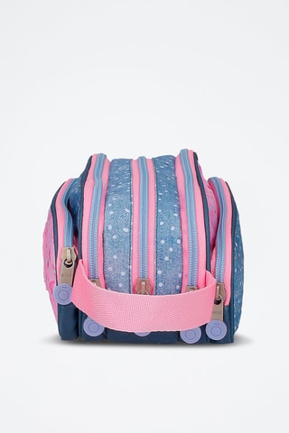 Trousse - Bleu et rose