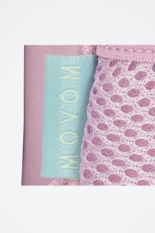 Sac banane - Blanc, rose et vert