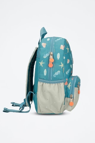 Sac à dos Mr. Crab - Bleu, gris et orange