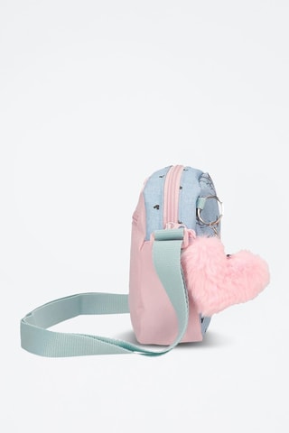 Sac bandoulière Minnie Disney - Bleu et rose