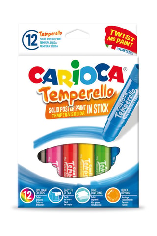 12 sticks de peinture solide - Dès 3 ans