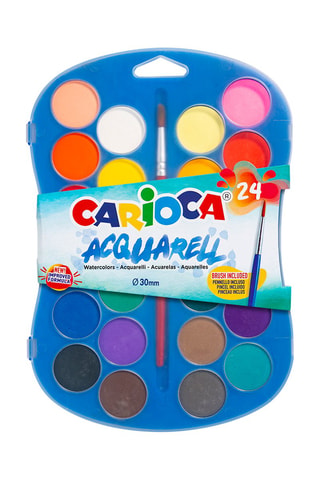 Palette d’aquarelle - 24 pastilles