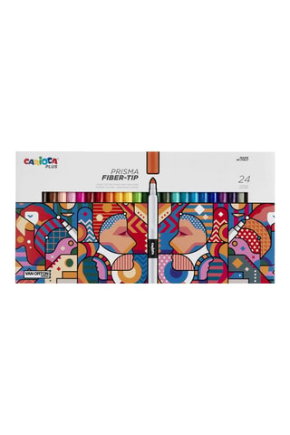 24 feutres Prisma Fiber