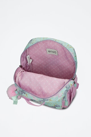 Sac à dos - Rose, vert et violet
