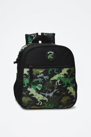 Sac à dos - Gris, noir et vert