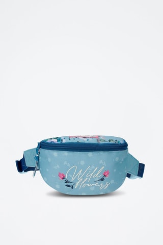 Sac banane - Bleu, vert et violet