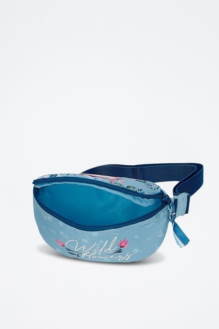 Sac banane - Bleu, vert et violet