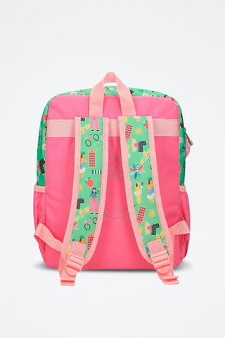 Sac à dos - Rose et vert