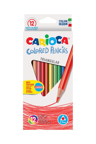 12 crayons de couleur Colored Pencils