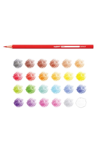 24 crayons de couleur - Dès 3 ans