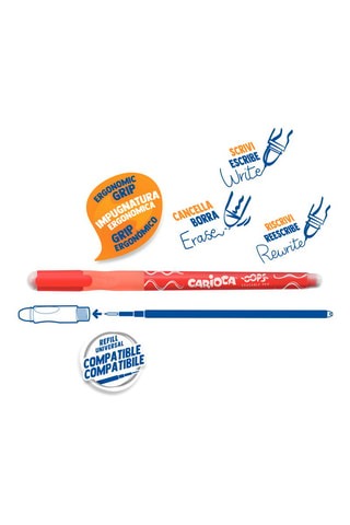 Stylo-bille effaçable et rechargeable Oops
