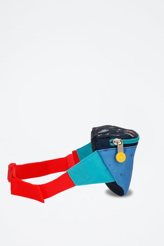 Sac banane - Bleu et rouge