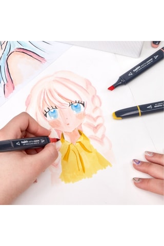 10 feutres double pointe Sketch Marker
