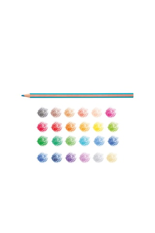 24 crayons graphites - 3,3 mm