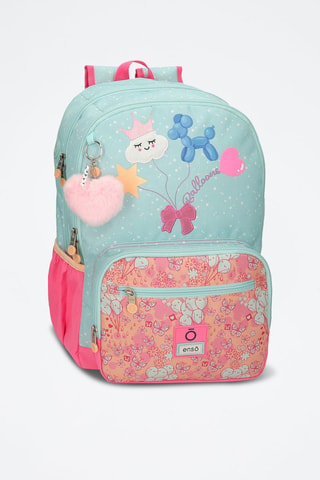 Sac à dos Enso Balloons - Bleu et rose