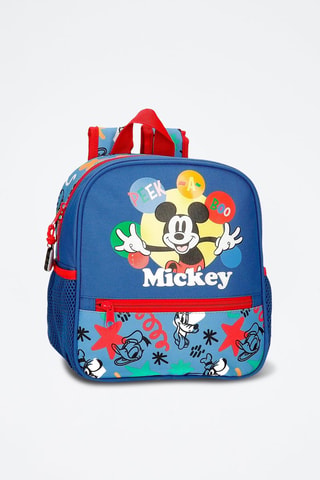 Sac à dos Mickey et ses amis Disney - Bleu et rouge