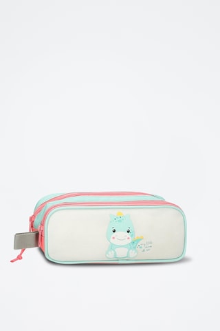 Trousse My Little Dino Roll Road Happy Pets - Vert