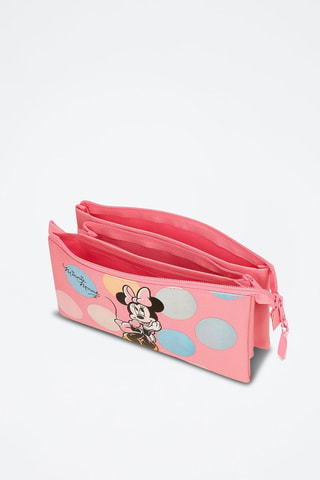 Trousse Minnie Disney - Bleu, noir et rose