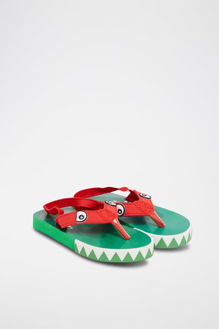 Chanclas de playa - Rojo