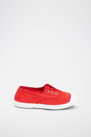 Tenis de tela - Rojo