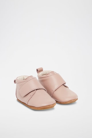 Patucos de piel - Rosa