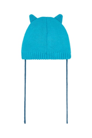 Gorro con dibujo de gato - Turquesa