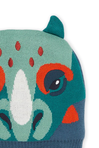 Gorro con orejas - Azul pato